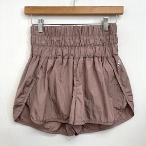 FP Movement The Way Home Lightweight Workout Pull-On Running Shorts - Small